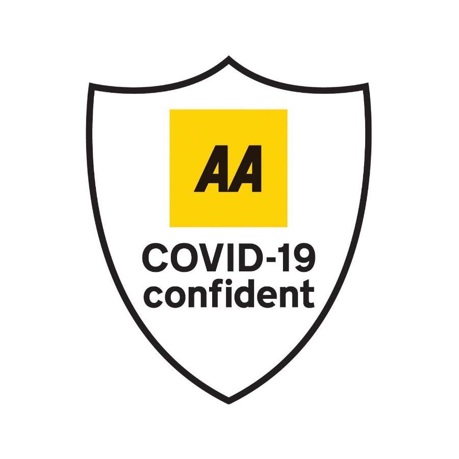 The Lalit London Otel Dış mekan fotoğraf AA COVID-19 Confident logo
